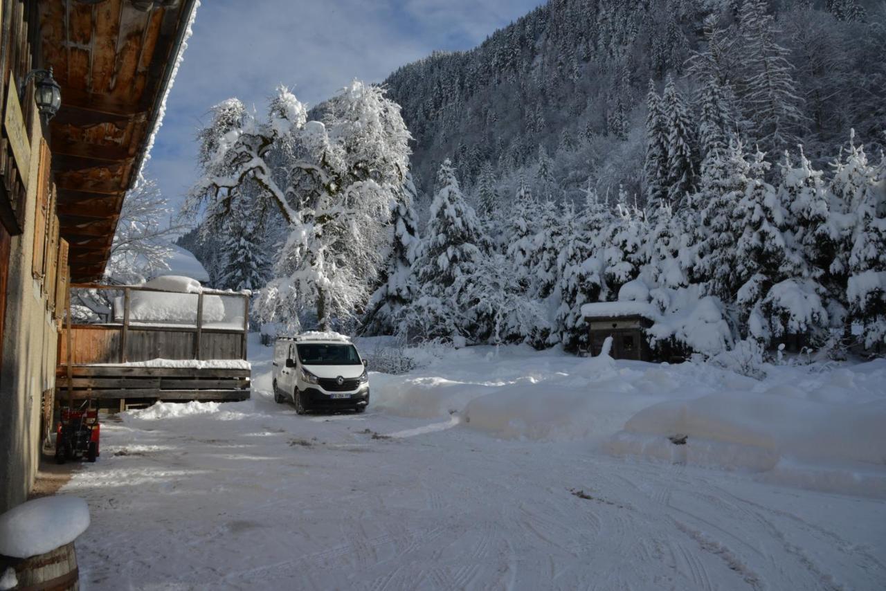 Appartement Dans Chalet 5 Chambres 130 M2 Centre Village Montriond Exteriör bild